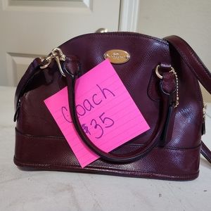 Gently used authentic Coach handbags